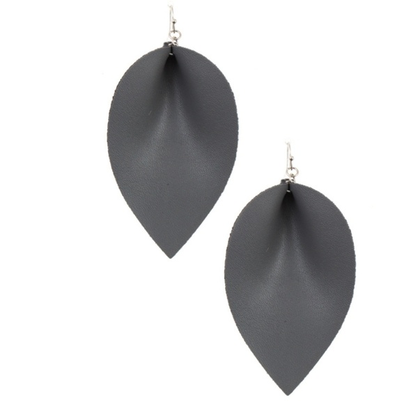 Sugar Rushlow Boutique Jewelry - Large Leaf Earrings
